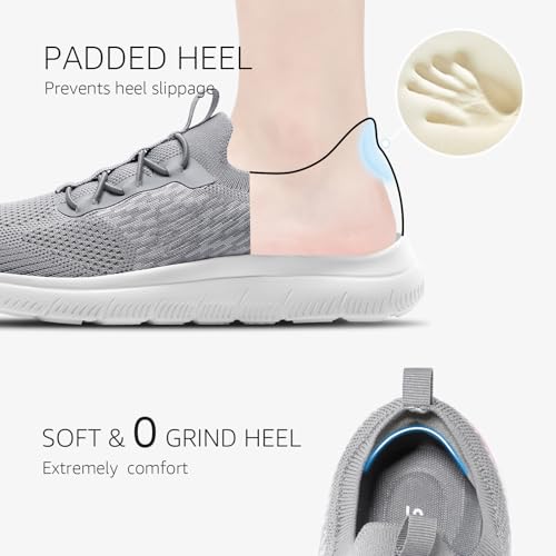 STQ Women Walking Shoes with Arch Support Comfort Lightweight Slip on Sneakers3