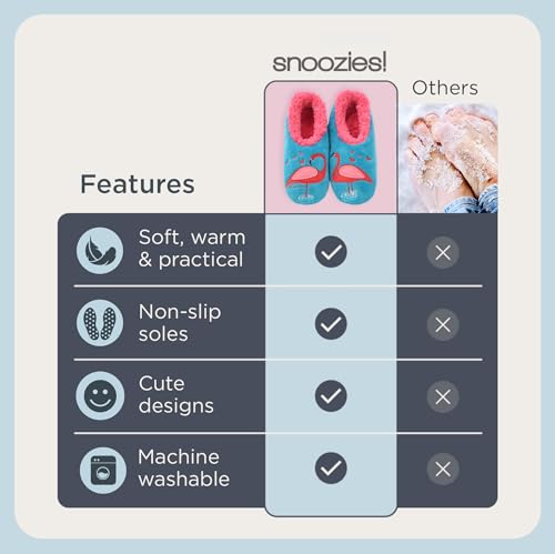 Snoozies AWPSP-FLM-M Pairable Slipper Socks - Funny House Slippers thumb #3