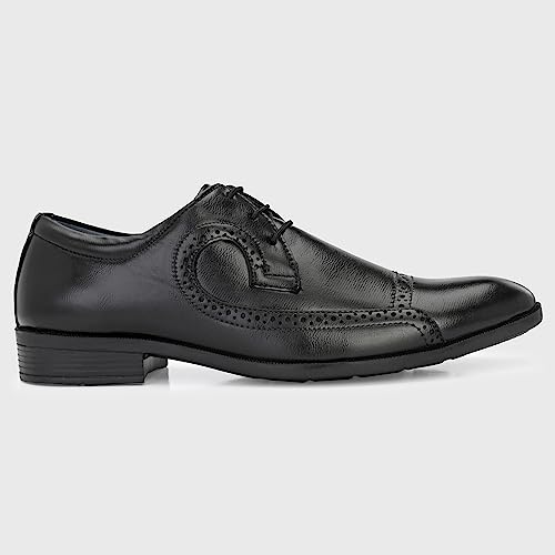 Image of Centrino Formal Shoe for Men | Soft Cushioned Insole for All-Day Comfort | Premium Craftsmanship & Durable Build |Stylish & Elegant Design | Perfect for Office, Business Casual & Formal Attire (6425)