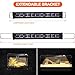 22-Inch LED UVB Light Fixture for Reptiles, Adjustable 10.0–20.0 UVA UVB Lamp with Dimming & Timer, 26W Aluminum Light for Bearded Dragons, Turtles, Snakes – Full Spectrum UVI Lighting for Tanks