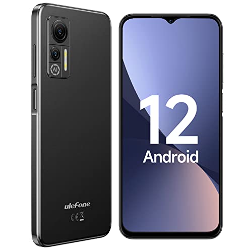 Ulefone Note 14 Pro (4+64Gb) Unlocked Cell Phones, Android 12 Smartphone, 6.52” Screen Mobile Phone, 4500Mah Battery, 13Mp Rear Camera 4G Dual Sim 3-Card Slots Face Id Otg Gps Android Phone- Black #TOP30