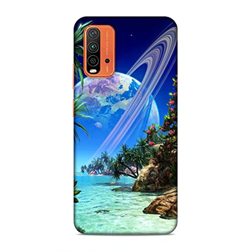 Image of Printed Mobile Back Hard Case Cover for Xiaomi Redmi 9 Power | Beautiful Nature, Jupiter Planet A-2184