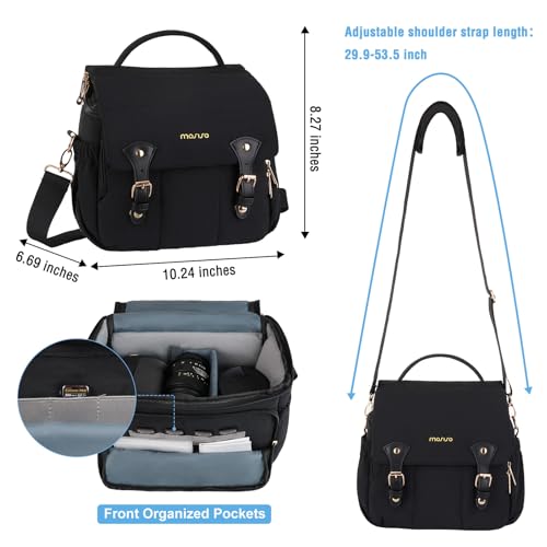 Bolso pequeño para cámara con protección y porta trípode miniatura 6
