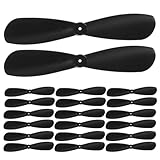 Milisten 20paare Fliegenpropeller Für Rc-modellmotoren Zubehör Für Kleine Drohnen Teile Für Flugzeugwerkstatt Und Hubschraubermodell