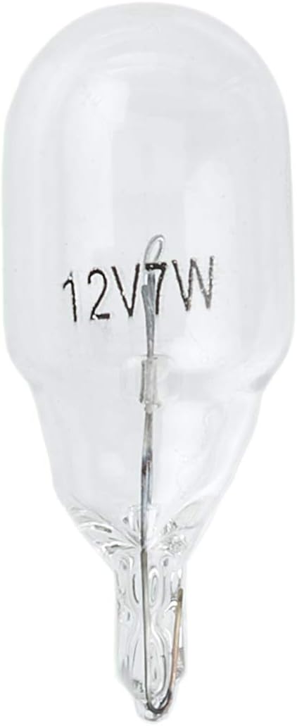 Moonrays, Clear, 95504 Wedge Base Light Bulbs, 4 Pack, 7-Watt, 4 Count (Pack of 1)