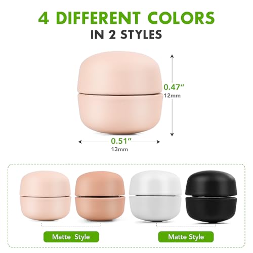 Strong Magnetic Hijab Pins, 4 Pack Multi-Use Pinless Hijab Magnet Pin, Colorful Magnet Pins Scarf Magnetic Pin No-Snag Brooch Clasp for Clothes Dress Scarves (Matte)2