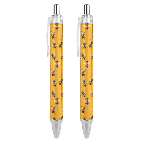 Bolígrafos retráctiles Cute Bees de 0,5 mm para inspirar tu creatividad diaria