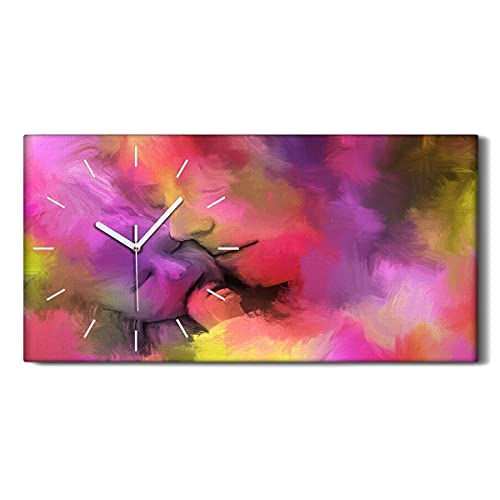Horloge silencieuse 60x30cm Coloray pour un sommeil paisible sans tic-tac - 2