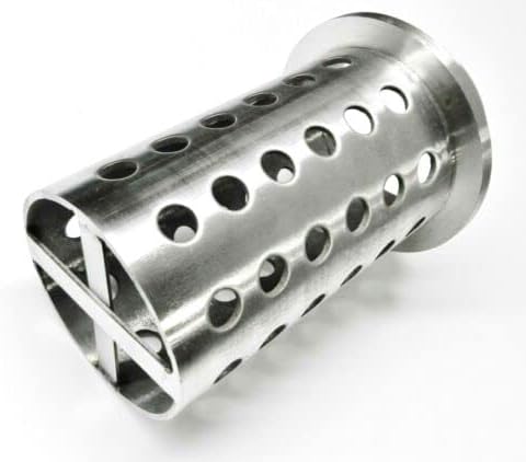 Perforated Flask 3" x 7" Casting Flask Vacuum Casting Stainless 1/8" Wall by JTS