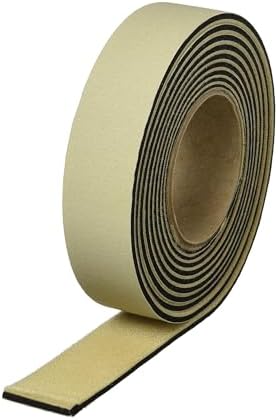 Rolyan Neoprene Strapping Material, 1/8" x 1-1/2" x 3.5 yd, Hook Receptive