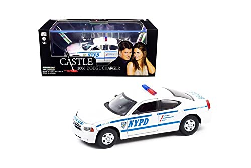 Modelo a escala 1:43 NYPD 2006 Dodge Charger miniatura 2
