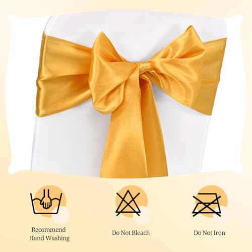 Pesonlook 50 Pcs Gold Chair Sashes - Image 4
