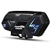 Motorcycle Bluetooth Intercom, Fodsports M1-S Pro 2000m 8 Riders Group Motorcycle Helmet Bluetooth Headset Communication Systems Kit (Handsfree/Siri Google Assistant/Waterproof/GPS/4 Mic/1Pack)