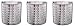 Update International NJP-1004 24-Gauge Stainless Steel Anti-Jam Steam Table Pan, Full, 14.5-Quart (3-(Pack))