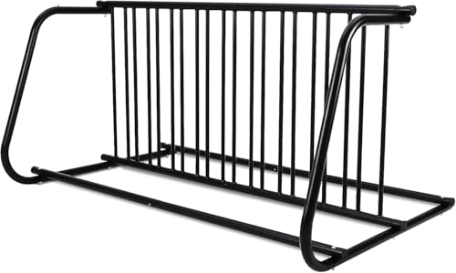 ActiveTrail Heavy-Duty 10-Bike Outdoor Bike Rack Double-Sided Commercial Bike Stand for Indoor & Outdoor Use in Garages Schools Retail Stores Event Venues