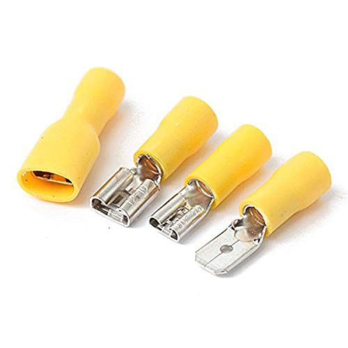 Kit de cosses Assorties Mixtes, connecteurs à sertir, bornes à sertir électriques isolées avec 18 Tailles de connecteurs de Fil électrique, 900 pièces
