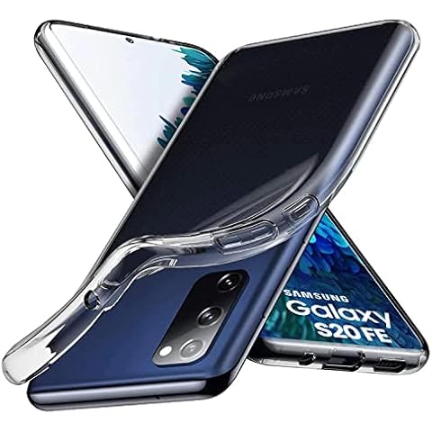 Galaxy S20 FE case HD Crystal Shock Absorption Clear Back Soft TPU Gel Drop Protection Silicone Shockproof Anti-Scratch Transparent Non-Slip Flexible For Samsung Galaxy S20 FE (Clear) Cover