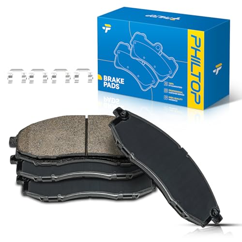 PHILTOP Ceramic Front Brake Pads for NISSAN Xterra 2000-2004, for NISSAN Frontier 2003-2004, 4x Brake Kits D830 by PHILTOP - Used condition - US$18.89