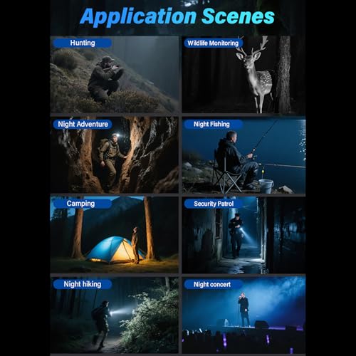 Binoculares 4K con Zoom 15X y Cámara HD 48MP miniatura 3