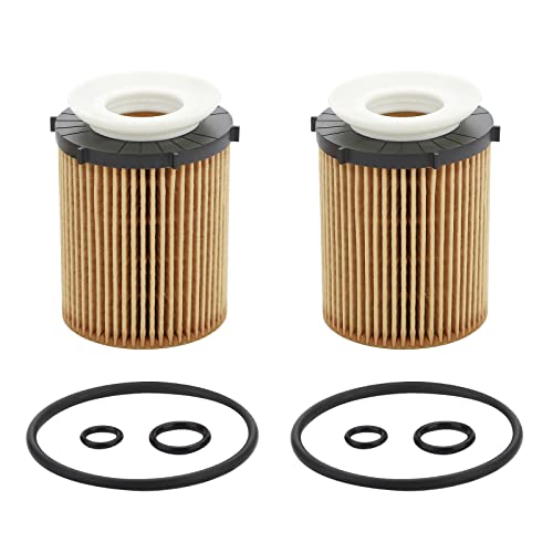 Engine Oil Filter Fit For INFINITI Mercedes-Benz Vehicle 2012-2023 | Fit For 2012-2023 C300 E300 GLA200 GLC300 Metris SLC300 Sprinter 2017-2019 Q50 Q60, Replace#HU711/6Z, HU7116z, 2701800109