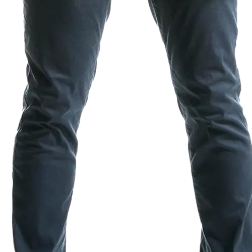 Men's Straight Leg Solid Business Pants Comfort Casual Lightweight Trouser Slim Fit Twill Outdoor Pants3