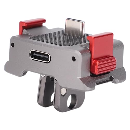 Base de carga Pocket 3 portátil soporte de aluminio conector Tipo C cámara de acción ligera 5