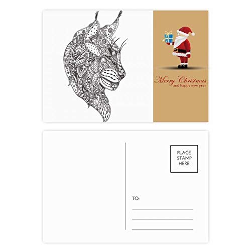 Cartes postales Cat Human Paint : lot de 20 cartes rigides pour écrire sans bavure