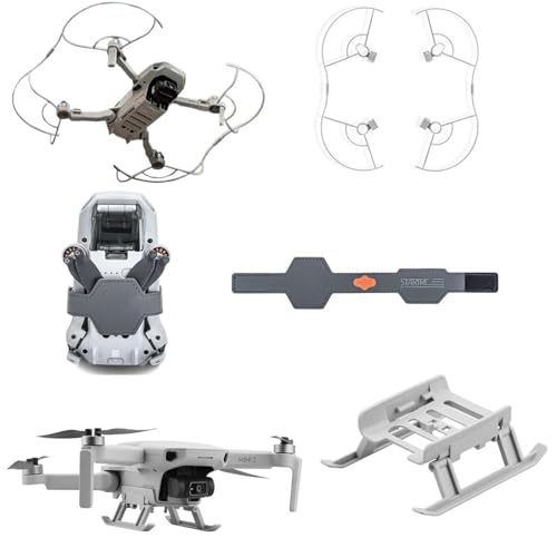 DJI Mini 4K/Mini 2 SE/Mini 2 �Ή� �A�N�Z�T���[3�_�Z�b�g-�v���y���K�[�h +�����f�B���O�M�A +�v���y���Œ�z���_�[