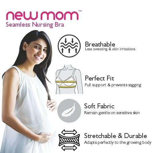 Image of NewMom Women's Lycra Non Padded Non-Wired Maternity Bra