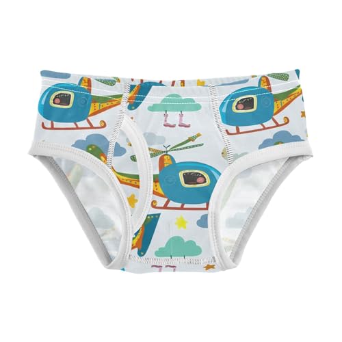Cartoon Helicopters Toddler Boy's Underwear 2T 202c1161