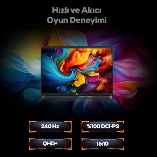 Game Garaj Slayer5 9XL-5090 C1 Intel Ultra 9 275HX 32GB RAM 1TB SSD RTX5090 17" 240Hz QHD+ FreeDOS Oyuncu Laptop - Görsel 5