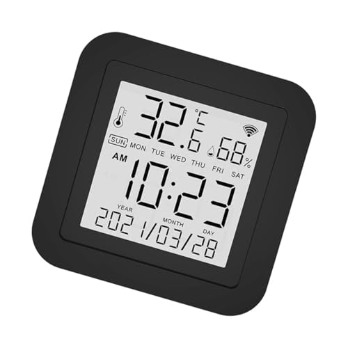Hygromètre et thermomètre numérique intérieur avec écran LCD pour salon et bureau