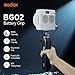GODOX BG02 Battery Grip, 14.4V 6600mAh Battery Handle, with D-Tap USB-C Cable and Adapter, Flash Handgrip AD200 AD200Pro AD200ProII AD300Pro AD300ProII, for ML60IIBI ML100BI ML100R LED Light