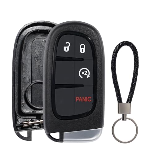 Coque de clé Dodge Ram 2013-2018 boîtier 4 boutons sans clé SUPALAND