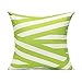 All Smiles Outdoor Pillow Covers Fall Patio PeakGreen Throw Pillow Covers 18X18 Boho Furniture Pillow Cases Decorative Cushion Set of 4 for Home Porch Chair Couch Sofa Living Room Geometric