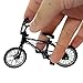 BMX Finger Bikes 3-Pack 1/18 Diecast Bike Action Figure Toy,Mini Finger Mountain Bike Bicycle Art Crafts Desktop