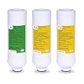 AquaTru - 1 Year Combo Pack - Includes 2 Pre-Filters & 1 Carbon Filter for Reverse Osmosis Water Purifier (for AquaTru Classic, Connect & Under Sink AquaTru Water Purifier Filter)
