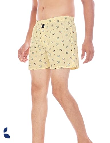 Image of Cotton Boxer Shorts for Men, Breathable, Comfortable & Lightweight (Pack of 2)