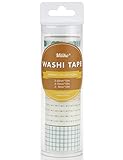 Miliko Basic Collection Decoration/Bullet Journal/Todo Washi Tape Set-8 Uniquely Designed 10m(32ft) Tapes per Pack…