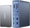 Caja externa para SSD NVMe M.2 ANYOYO 40Gbps y estación de acoplamiento Thunderbolt 4 con 21 puertos 2