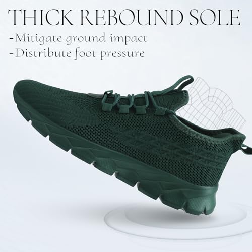 Image of Sneakers for Men Running Shoes Lightweight Tennis Walking Athletic Gym Workout Casual Summer Slip on Slippers