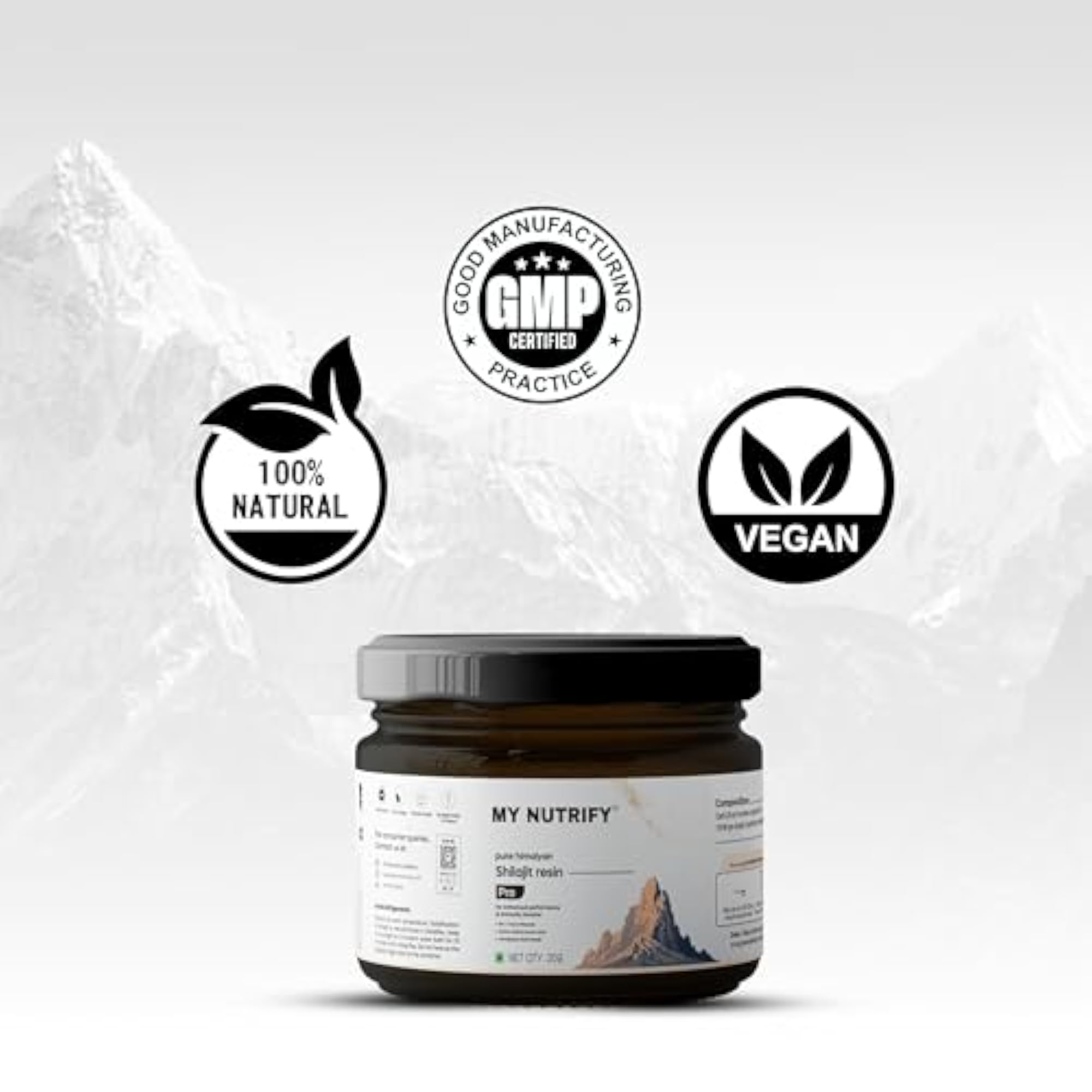 100% Pure Himalayan Shilajit Resin Energy Booster