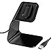 CAVN Charger Dock Compatible with Fitbit Inspire/Inspire HR Charger Stand, Replacement Charging Cable Cord Stand Cradle Base with USB Cable Smartwatch Accessories (Black)