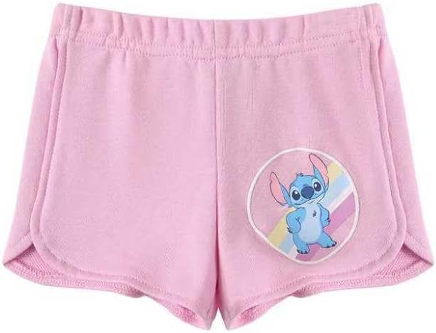 Magic Threadz Disney Clothes Baby Girls 4-Piece Set – Lilo & Stitch, Minnie Mouse & Aristocats Marie Outfit Set (12M–24M)