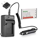 Kastar 1x Battery + Charger for Cas NP-20 NP-20DBA BC-11L & Cas Exilim EX-M20 EX-S100 EX-S500 EX-S600 EX-S770 EX-S880 EX-Z3 EX-Z4 EX-Z5 EX-Z6 EX-Z7 EX-Z8 EX-Z11 EX-Z60 EX-Z65 EX-Z70 EX-Z75 EX-Z77