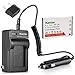 Kastar 1x Battery + Charger for Casio NP-20 NP-20DBA BC-11L & Casio Exilim EX-M20 EX-S100 EX-S500 EX-S600 EX-S770 EX-S880 EX-Z3 EX-Z4 EX-Z5 EX-Z6 EX-Z7 EX-Z8 EX-Z11 EX-Z60 EX-Z65 EX-Z70 EX-Z75 EX-Z77