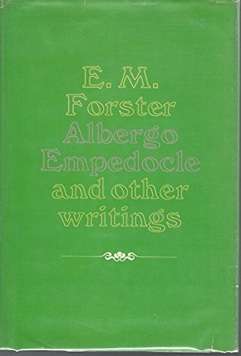 Albergo Empedocle, and Other Writings
