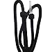 Rocsai Hookah Hose 78" Washable Hookah Hose Detachable mouth Tip (Black)