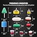 Mini Buffing Polishing Pads, 32Pcs Mini Detail Polisher Pads Use On Rotary Tools,Cordless Electric Drill, Polisher Tool for Tight Area Detailing Polishing Waxing and Sealing Glaze -HTDEPMIXUS