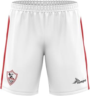 TEMPO mens Tempo Zamalek Home Match Shorts 23/24 - Fan Edition Shorts